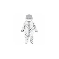 Baby Vision - 2 peças Baby Boy Sleep N Play e Conjunto de Touca, Preemie, Bigode Sale
