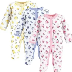 Baby Vision - Algodão 3Pk Durma e Brinque, Preemie, Floral Discount