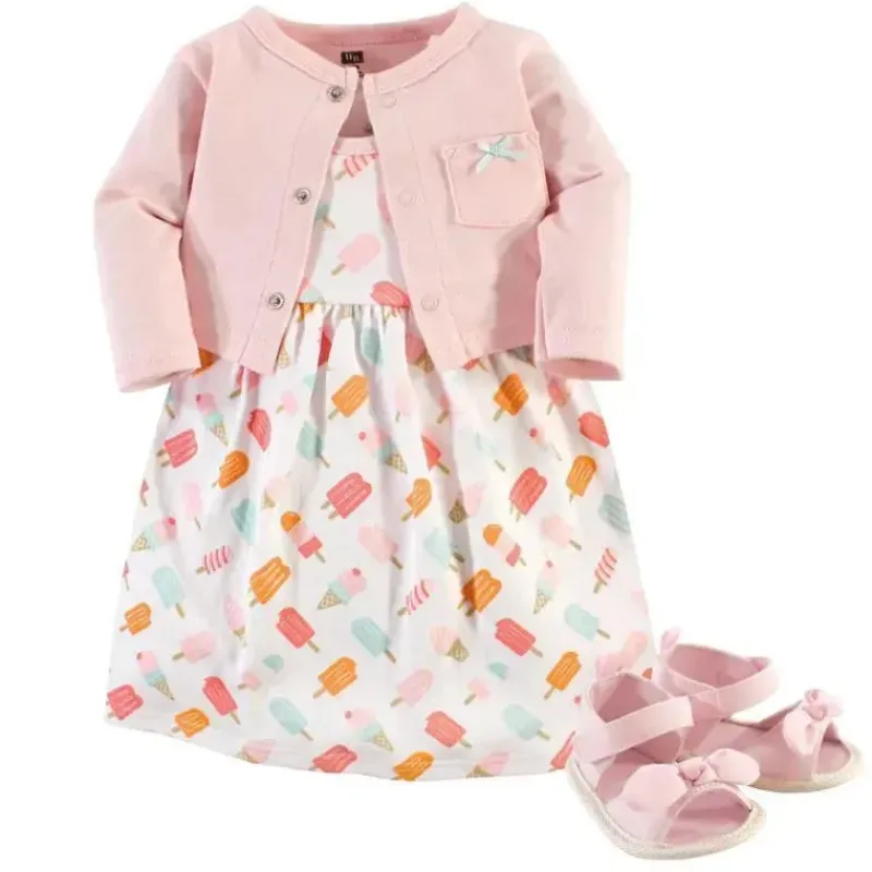 baby_vision__cardigan_de__SKUlNiKqy9C_0.webp Baby Vision - Cardigan de bebê menina, conjunto de vestido e sapatos, sorvete Sale