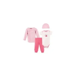 Baby Vision - Conjunto de Enxoval de Algodão Bebê Menina 4 Peças, Preemie, Mocinha New
