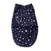Baby Vision - envoltório de pelúcia Hudson Baby, estrela da marinha, 0/3M Discount