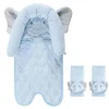 Baby Vision - Hudson Baby Unissex para assento de carro para bebê e capas de alça, elefante azul Outlet