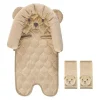 Baby Vision - Hudson Baby Unissex para assento de carro para bebê e capas de alça, Urso Castanho Clearance