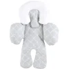 Baby Vision - Hudson Baby unissex assento de carro para bebê inserção de suporte corporal, treliça cinza, tamanho único Hot