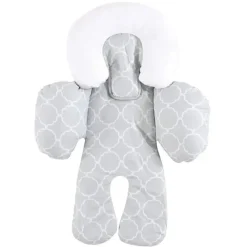 Baby Vision - Hudson Baby unissex assento de carro para bebê inserção de suporte corporal, treliça cinza, tamanho único Hot