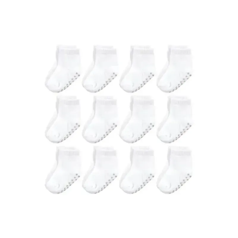 baby_vision__meias_antide_SKUrWqKT1Vw_0.webp Baby Vision - meias antiderrapantes orgânicas unissex bebê 12 unidades, brancas, 6/12 m Discount
