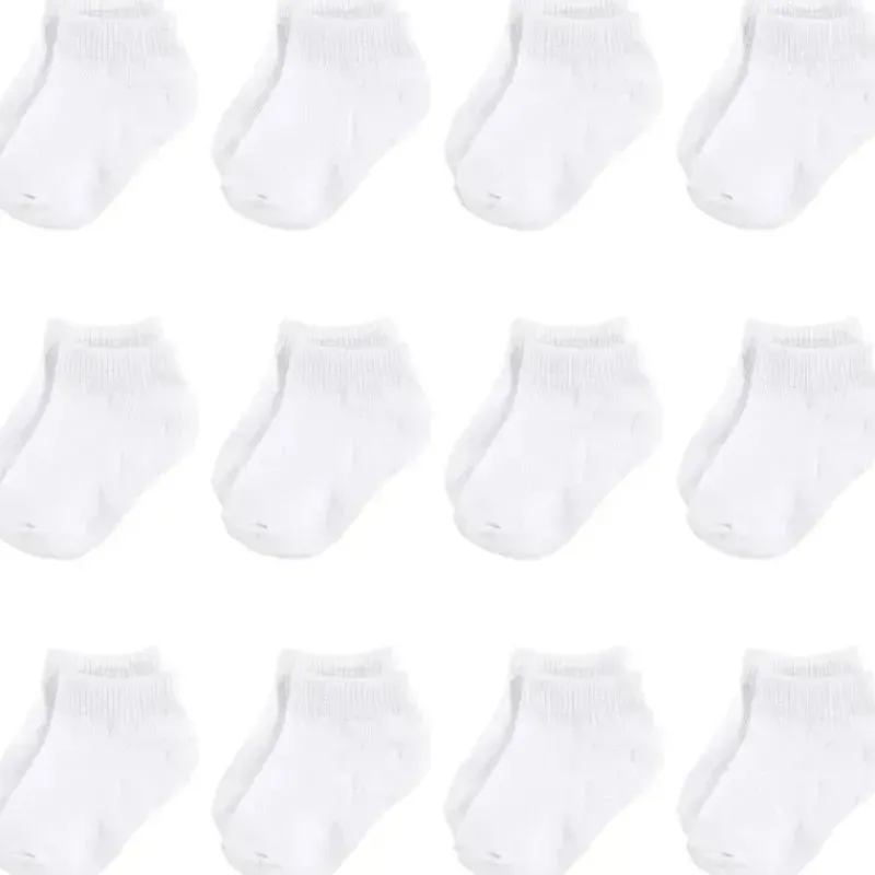 baby_vision__meias_felpud_SKUnIYFzhEZ_0.webp Baby Vision – Meias felpudas e recém-nascidas ricas em algodão para meninas, brancas, sem comparecimento, 0 a 6 meses, 12 unidades Clearance