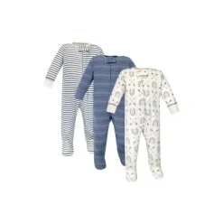 Baby Vision - 3Pk Baby Boy Durma e Brinque, Preemie, Hedgehog Best