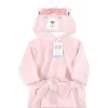 Baby Vision Bath - Plush Animal Bathrobe, Bear Girl Clearance