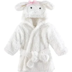 Baby Vision Bath - Plush Bathrobe, Girl Lamb 0-9M Best