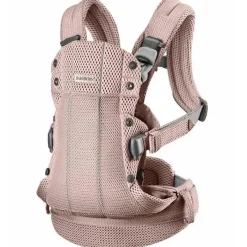 BabyBjorn - Porta-bebês Harmony 3D Mesh, Dusty Pink Hot