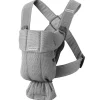 BabyBjorn - Porta-bebês malha 3D, cinza New