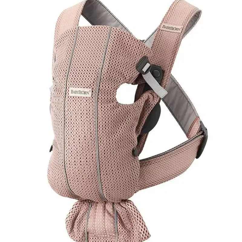 babybjorn__portabebs_mini_SKUCEBog5Li_0.webp BabyBjorn - Porta-bebês Mini Malha 3D, Rosa Empoeirado Hot