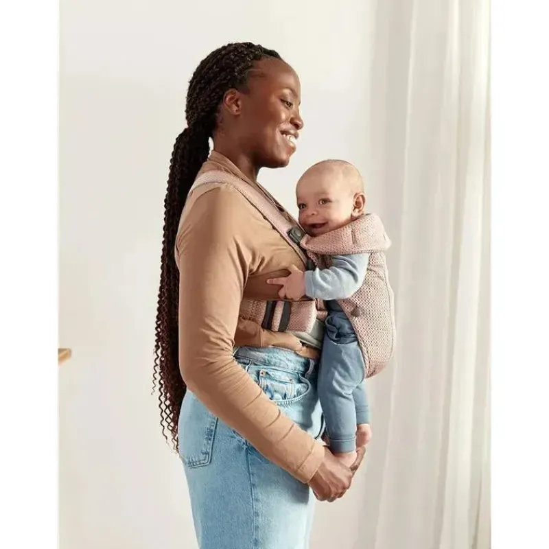 babybjorn__portabebs_mini_SKUCEBog5Li_7.webp BabyBjorn - Porta-bebês Mini Malha 3D, Rosa Empoeirado Hot