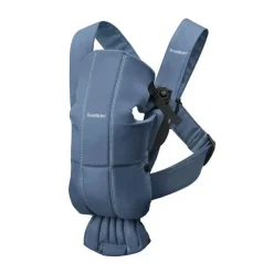 BabyBjorn - porta-bebês mini, tecido, índigo vintage Discount