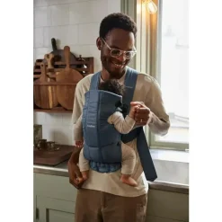 BabyBjorn - porta-bebês mini, tecido, índigo vintage Discount