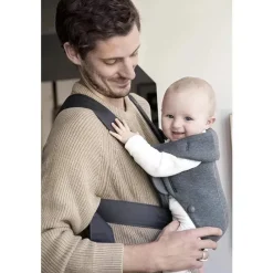 BabyBjorn - Porta-bebês Mini 3D Jersey, cinza escuro Best