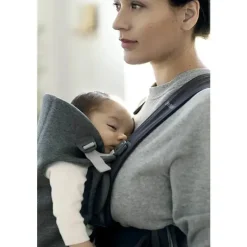 BabyBjorn - Porta-bebês Mini 3D Jersey, cinza escuro Best