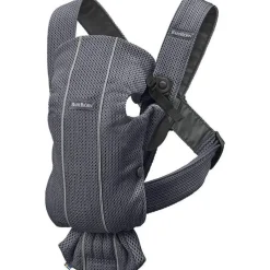 BabyBjorn - Porta-bebês Mini Malha 3D, Antracite Discount