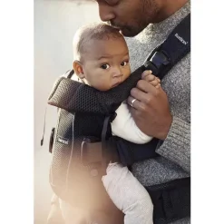 BabyBjorn - Porta-bebês One Air 3D Mesh, Preto Hot