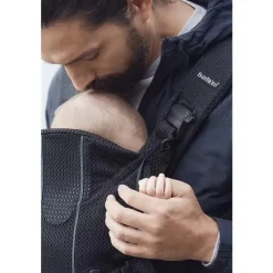 BabyBjorn - Porta-bebês One Air 3D Mesh, Preto Hot