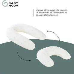 Babymoov - Almofada 2 em 1 B.Love - A almofada orgânica original para gravidez e almofada de amamentação Clearance