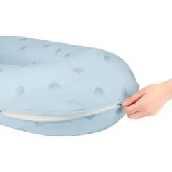 Babymoov - Almofada de gravidez em formato de U B.Love, almofada de maternidade premium, azul vento Outlet