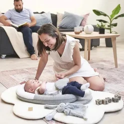Babymoov Cloudnest Organic Espreguiçadeira Calmante Cinza Fashion