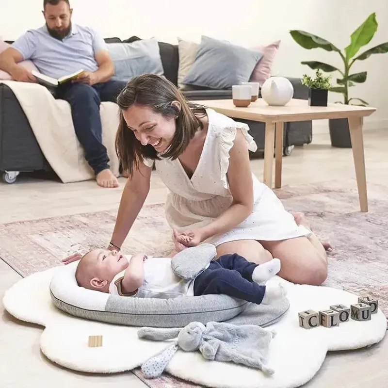 babymoov_cloudnest_organi_SKURJDPOXUO_5.webp Babymoov Cloudnest Organic Espreguiçadeira Calmante Cinza Fashion