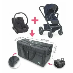 MacroBaby Bagagem - Bolsa de Canto com Roda de Viagem Outlet