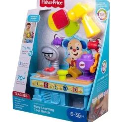 Fisher-Price Banco de ferramentas de aprendizagem ocupado , multicolorido Outlet