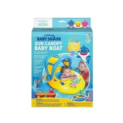 Swimways Barco de bebê Pinkfong Baby Shark Sun Canopy com música Discount