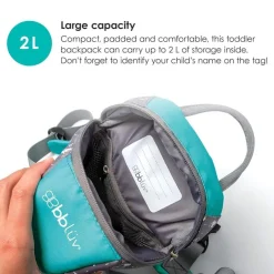 Bbluv - Päk (Aqua) - Toddler Backpack With Rein Discount