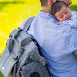 Bbluv - Saco de fraldas Metrö Mochila Completo, Carvão Outlet