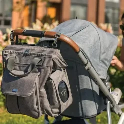 Bbluv - Saco de fraldas Metrö Mochila Completo, Carvão Outlet