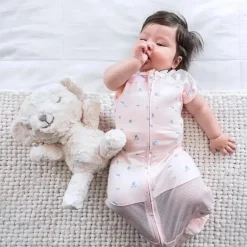 Happiest Baby Bebê mais feliz - Máquina de ruído branco Snoobear Chupeta de pelúcia para bebê New