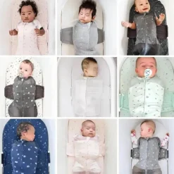 Happiest Baby Bebê mais feliz - SNOO Pink Planets Sleep Sack Baby Swaddle Fashion