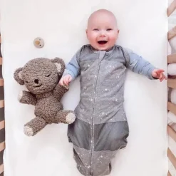 Happiest Baby Bebê mais feliz - SNOObear marrom máquina de ruído branco pelúcia bebê dormir chupeta Best