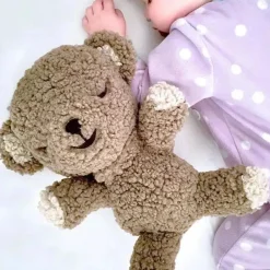 Happiest Baby Bebê mais feliz - SNOObear marrom máquina de ruído branco pelúcia bebê dormir chupeta Best