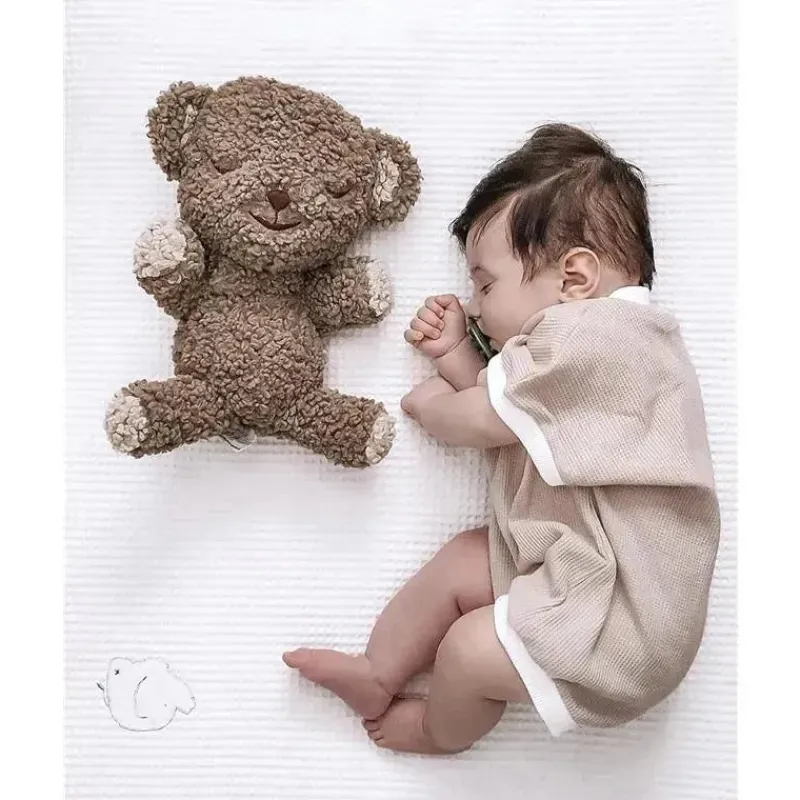 beb_mais_feliz__snoobear__SKUv43W1eKW_4.webp Happiest Baby Bebê mais feliz - SNOObear marrom máquina de ruído branco pelúcia bebê dormir chupeta Best