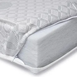 BreathableBaby Bebê respirável - Eco Core 250 1 estágio, dupla face, branco Hot