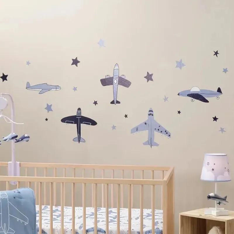 bedtime_originals__adesiv_SKUCzN7iD6b_2.webp Lambs u0026 Ivy Bedtime Originals - Adesivos de parede Little Aviator Outlet