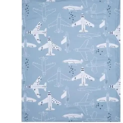 Lambs u0026 Ivy Bedtime Originals - Cobertor Pequeno Aviador Hot