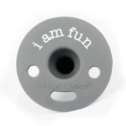 Bella Tunno - Chupeta I Am Fun, Cinza Discount