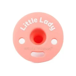Bella Tunno - Chupeta Little Lady Bubbi, Rosa Claro Hot