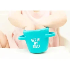 Bella Tunno - Get In My Belly Happy Snacker, Azul Fashion