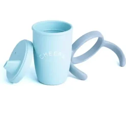 Bella Tunno - Happy Sippy Cheers, Light Blue Clearance