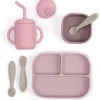 Bella Tunno - pacote Little Bites, conjunto de alimentação para bebês, silicone 100% de qualidade alimentar, Magic Meadow Online