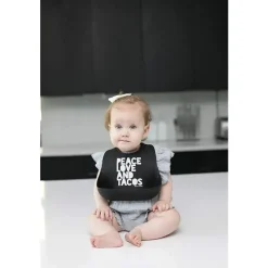 Bella Tunno - Peace, Love, Taco Wondr Babete, Preto Outlet