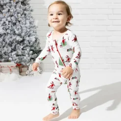 Bellabu Bear - Christmas Pajamas: The Elf On The Shelf Bamboo Sleepwear New